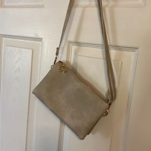 Shoulder bag gray